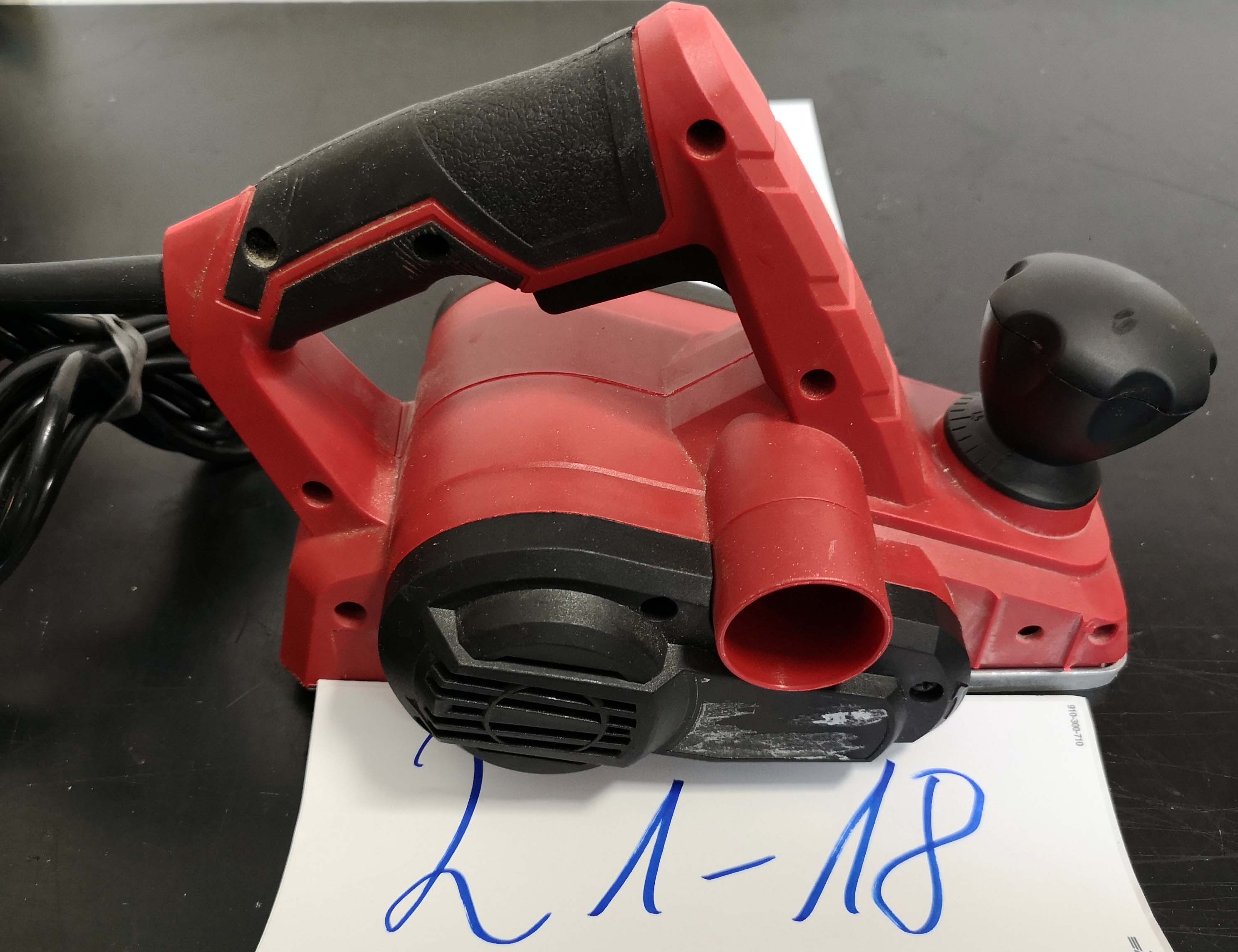 EINHELL TC-PL 750 ELEKTRO HOBEL HAND HOBEL 750 WATT 2mm SPANTIEFE HOLZ ...